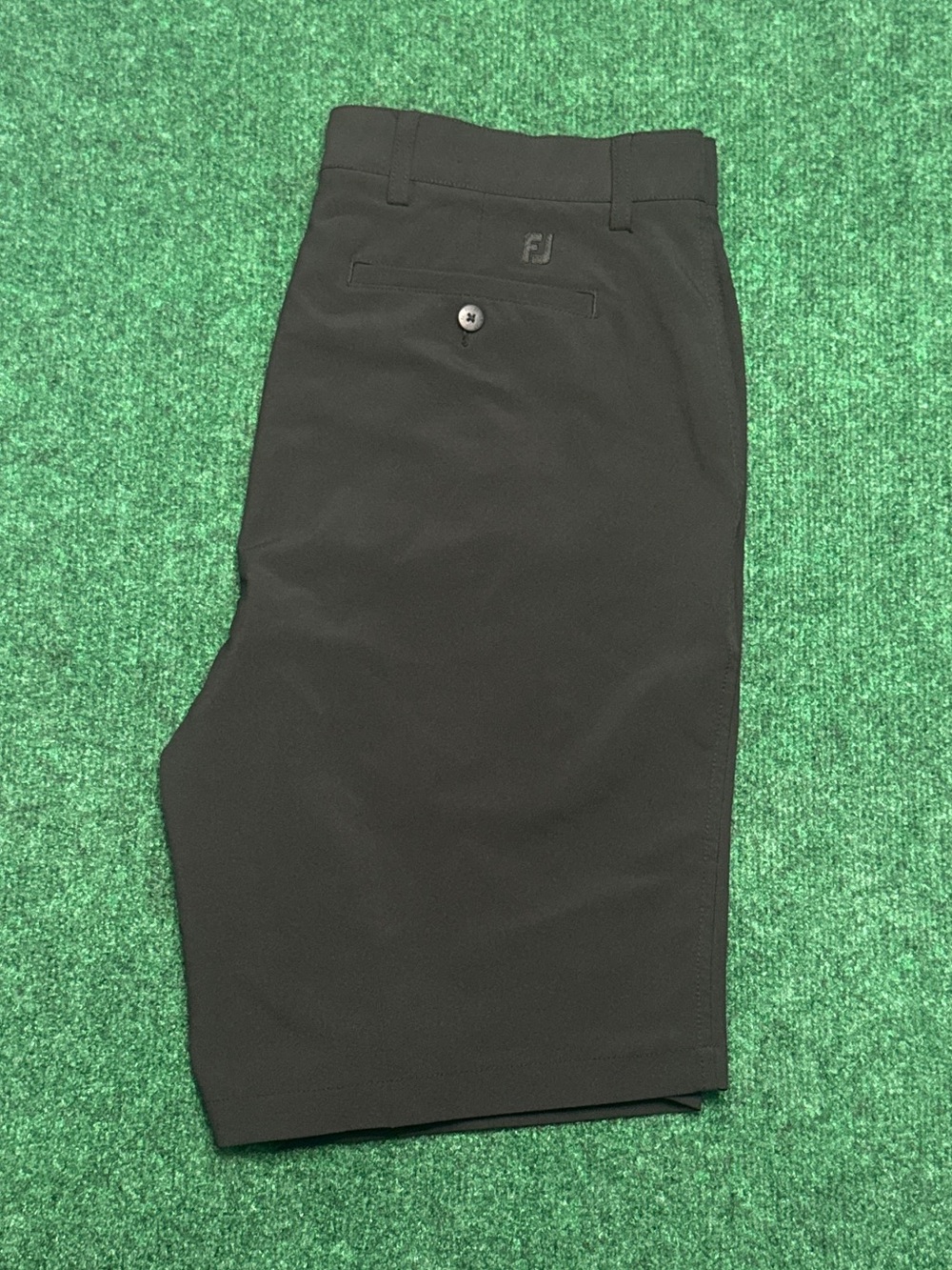 FootJoy Men’s Black Golf Shorts (W35 & 10” Inseam)